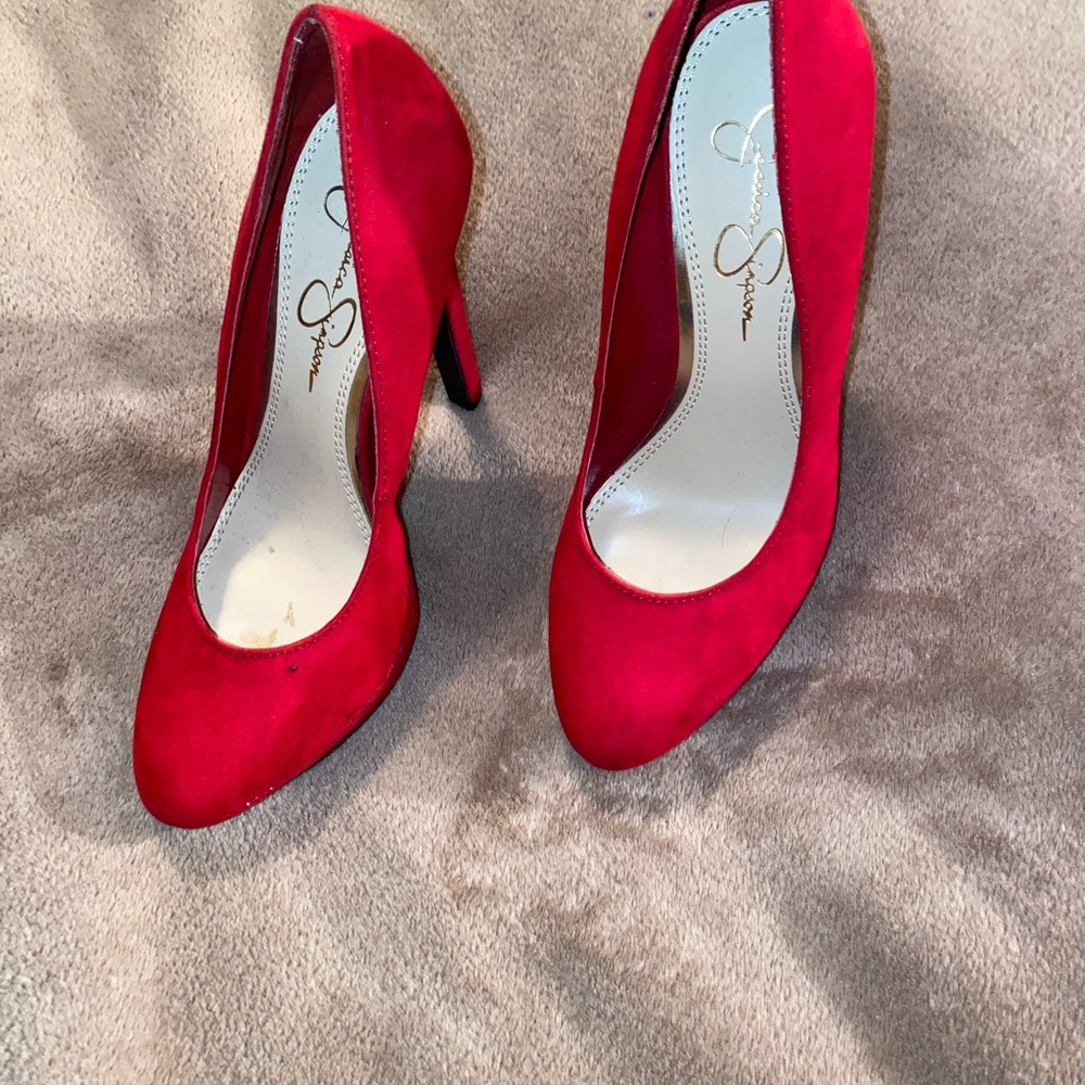 Jessica Simpson Red Heels